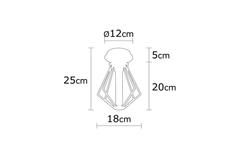 Taklampa Hillmere Svart - Svart - Belysning - Lampor & belysning inomhus - Taklampa & takbelysning - Kökslampa & taklampa kök