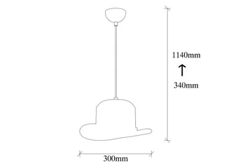 Taklampa Hukle Svart - Svart - Belysning - Lampor & belysning inomhus - Taklampa & takbelysning - Kökslampa & taklampa kök