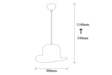 Taklampa Hukle Svart - Svart - Belysning - Lampor & belysning inomhus - Taklampa & takbelysning - Kökslampa & taklampa kök