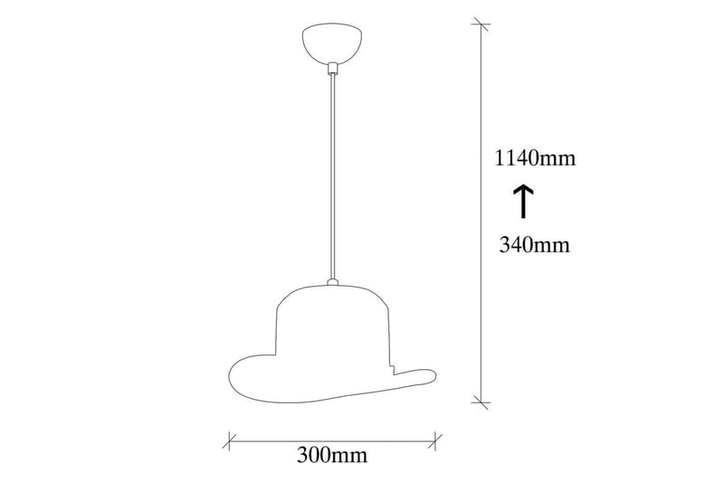 Taklampa Hukle Svart - Svart - Belysning - Lampor & belysning inomhus - Taklampa & takbelysning - Kökslampa & taklampa kök