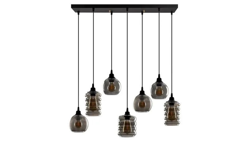 Taklampa Ilena Rök, Antracit