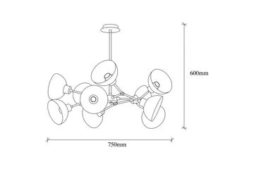 Taklampa Ilmare Moonza Vintage - Vintage - Belysning - Lampor & belysning inomhus - Taklampa & takbelysning - Kökslampa & taklampa kök