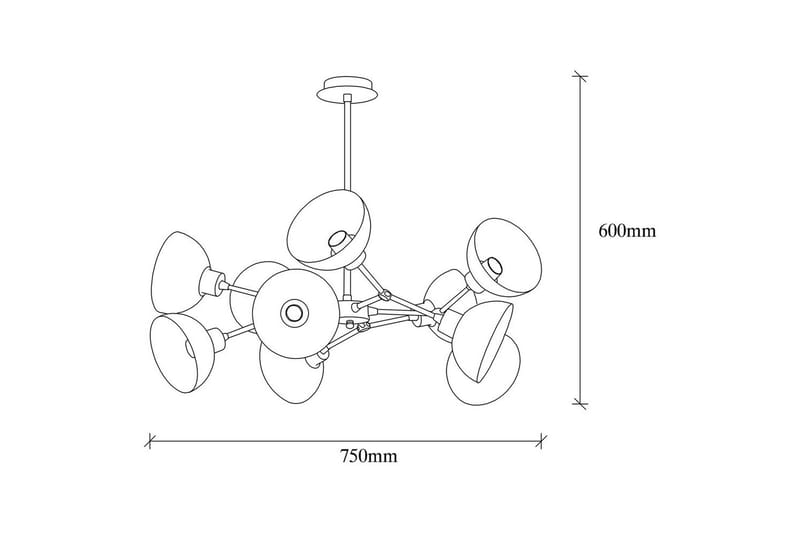Taklampa Ilmare Moonza Vintage - Vintage - Belysning - Lampor & belysning inomhus - Taklampa & takbelysning - Kökslampa & taklampa kök