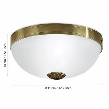 Taklampa Imperial - 31 cm - Belysning - Lampor & belysning inomhus - Taklampa & takbelysning - Takplafond