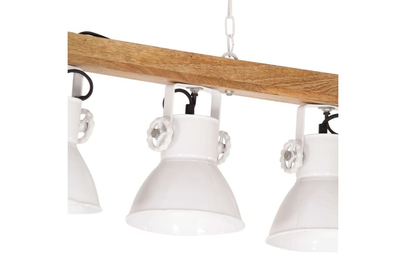 Taklampa industriell vit E27 mangoträ - Vit - Kökslampa & taklampa kök - Fönsterlampa - Taklampa sovrum - Pendellampa & hänglampa - Hall lampa - Taklampa vardagsrum - Fönsterlampa hängande - Taklampa & takbelysning