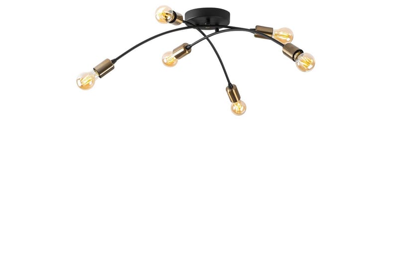 Taklampa Jano Svart / Vintage - Svart / Vintage - Belysning - Lampor & belysning inomhus - Taklampa & takbelysning - Takplafond