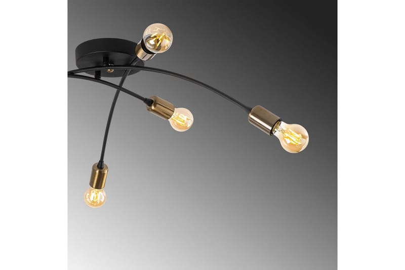 Taklampa Jano Svart / Vintage - Svart / Vintage - Belysning - Lampor & belysning inomhus - Taklampa & takbelysning - Takplafond