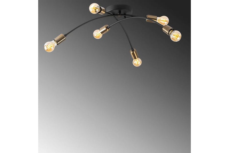 Taklampa Jano Svart / Vintage - Svart / Vintage - Belysning - Lampor & belysning inomhus - Taklampa & takbelysning - Takplafond