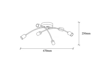 Taklampa Jano Vintage - Vintage - Belysning - Lampor & belysning inomhus - Taklampa & takbelysning - Kökslampa & taklampa kök