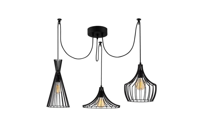 Taklampa Jarim Svart - Svart - Belysning - Lampor & belysning inomhus - Taklampa & takbelysning - Kökslampa & taklampa kök