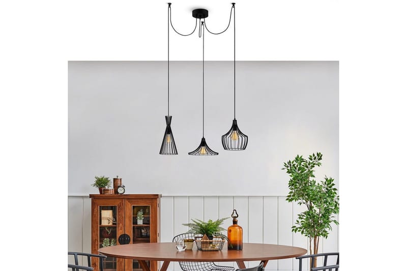 Taklampa Jarim Svart - Svart - Belysning - Lampor & belysning inomhus - Taklampa & takbelysning - Kökslampa & taklampa kök