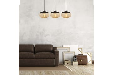 Taklampa Jeba Tre Svart / Honung - Svart - Belysning - Lampor & belysning inomhus - Taklampa & takbelysning - Kökslampa & taklampa kök