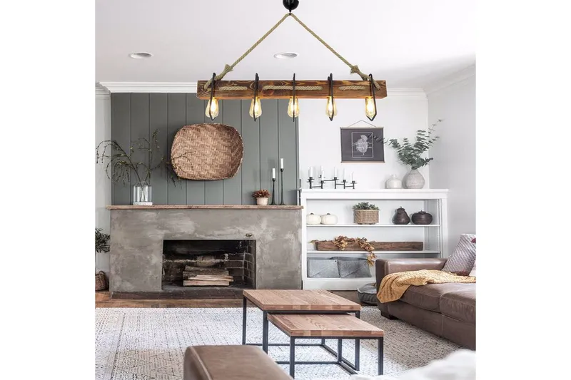 Taklampa Kalldrun Valnöt - Valnöt - Belysning - Lampor & belysning inomhus - Taklampa & takbelysning - Kökslampa & taklampa kök