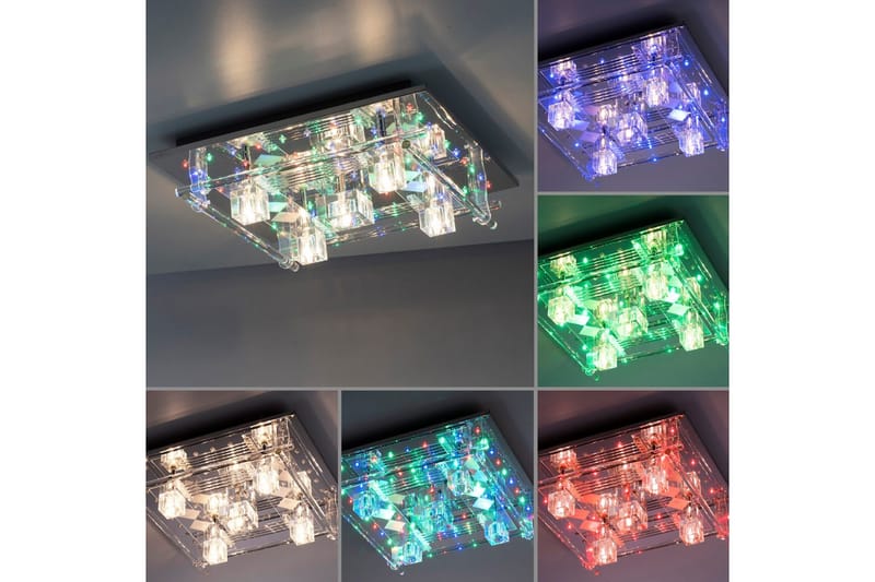 Taklampa Kemal2.0 - 50x15x50 cm - Belysning - Lampor & belysning inomhus - Taklampa & takbelysning - Takplafond
