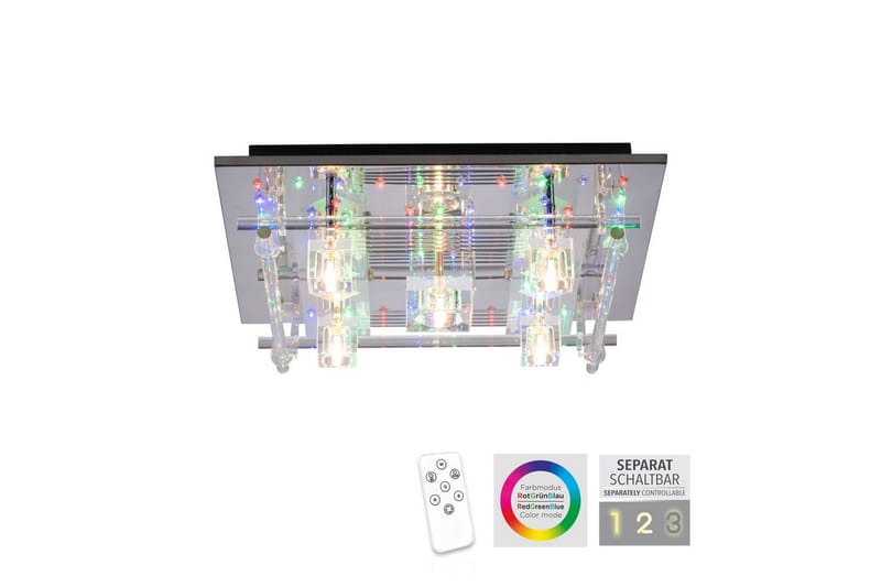 Taklampa Kemal2.0 - 50x15x50 cm - Belysning - Lampor & belysning inomhus - Taklampa & takbelysning - Takplafond