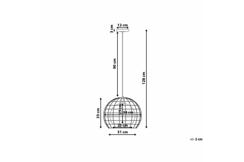 Taklampa Liri 31 cm - Svart - Taklampa sovrum - Kökslampa & taklampa kök - Hall lampa - Fönsterlampa - Pendellampa & hänglampa - Taklampa vardagsrum - Nätlampa - Fönsterlampa hängande - Taklampa & takbelysning