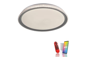 Taklampa Lolasmart Kari - 51x9x51 cm - Belysning - Lampor & belysning inomhus - Taklampa & takbelysning - Takplafond