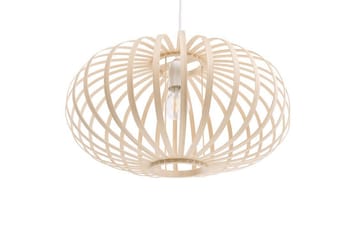 Taklampa Luneburg Oval - Bambu/Ljusbrun - Belysning - Lampor & belysning inomhus - Taklampa & takbelysning - Kökslampa & taklampa kök