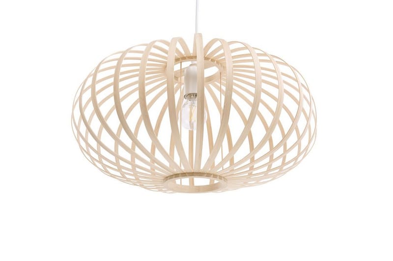 Taklampa Luneburg Oval - Bambu/Ljusbrun - Belysning - Lampor & belysning inomhus - Taklampa & takbelysning - Kökslampa & taklampa kök