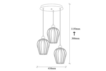 Taklampa Majrulao Svart Sufia - Svart - Belysning - Lampor & belysning inomhus - Taklampa & takbelysning - Kökslampa & taklampa kök