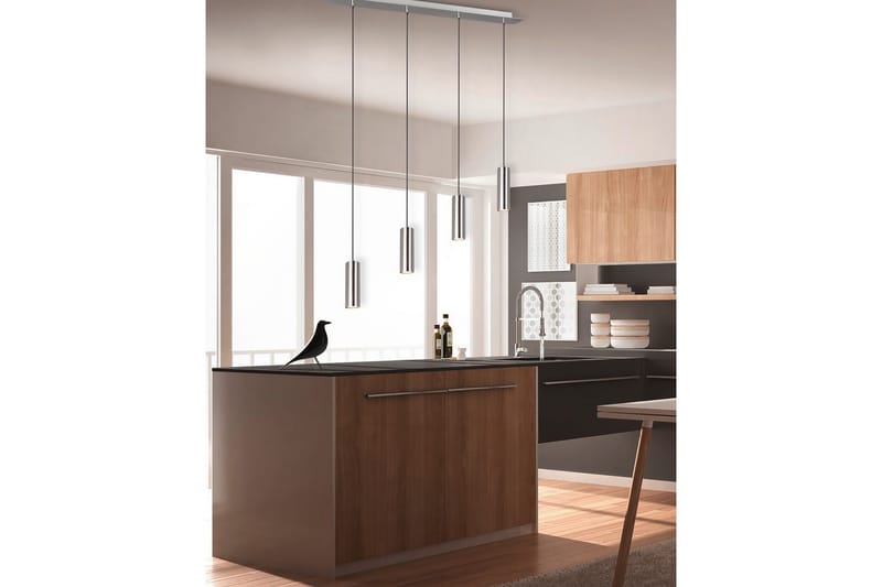 Taklampa Marley - Borstad stål - Belysning - Lampor & belysning inomhus - Taklampa & takbelysning - Takplafond