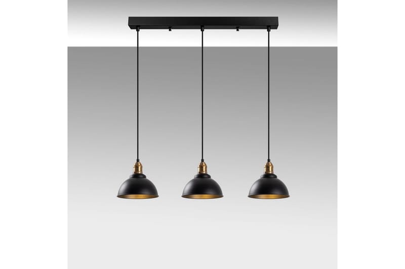 Taklampa Masatsune Tre Svart / Antik - Svart / Antik - Belysning - Lampor & belysning inomhus - Taklampa & takbelysning - Kökslampa & taklampa kök