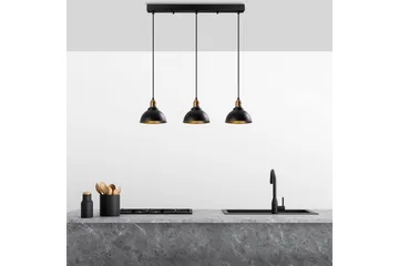 Taklampa Masatsune Tre Svart / Antik - Svart / Antik - Belysning - Lampor & belysning inomhus - Taklampa & takbelysning - Kökslampa & taklampa kök