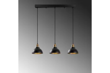 Taklampa Masatsune Tre Svart / Antik - Svart / Antik - Belysning - Lampor & belysning inomhus - Taklampa & takbelysning - Kökslampa & taklampa kök