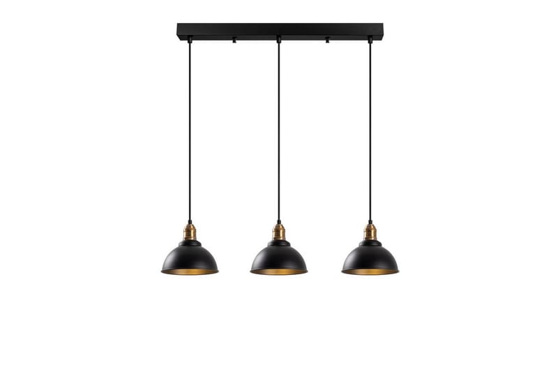 Taklampa Masatsune Tre Svart / Antik - Svart / Antik - Belysning - Lampor & belysning inomhus - Taklampa & takbelysning - Kökslampa & taklampa kök