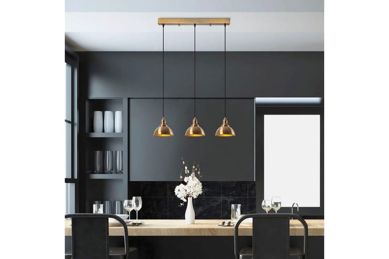 Taklampa Masatsune Tre Vintage - Vintage - Belysning - Lampor & belysning inomhus - Taklampa & takbelysning - Kökslampa & taklampa kök