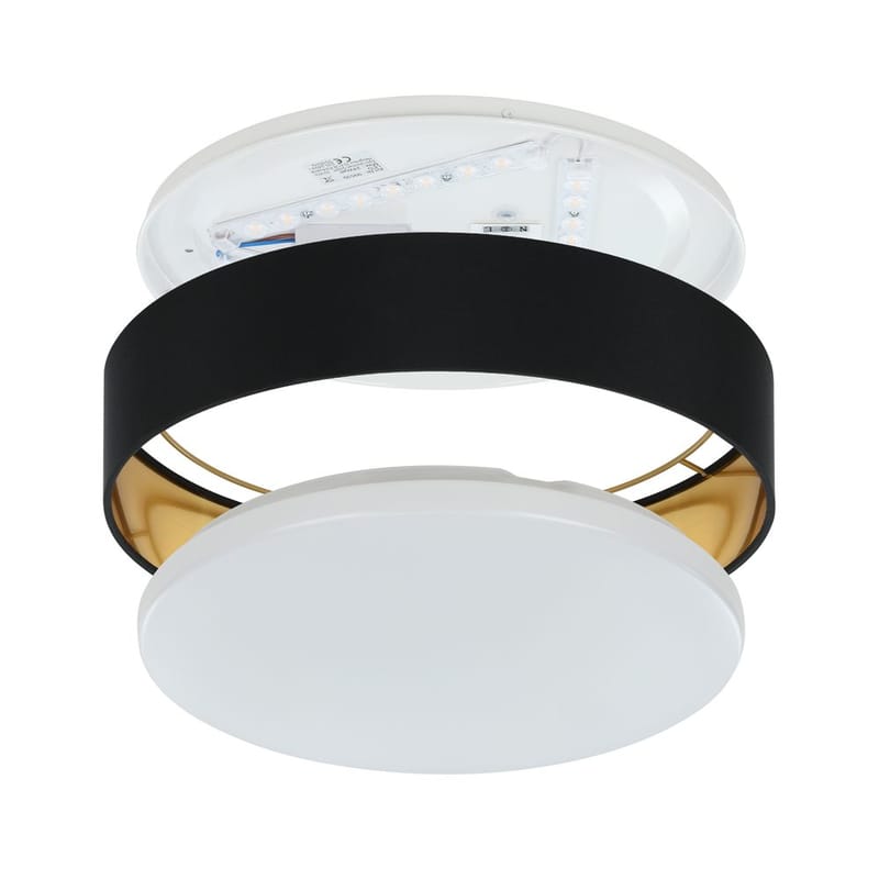 Taklampa Maserlo - Svart/Guld - Belysning - Lampor & belysning inomhus - Taklampa & takbelysning - Takplafond