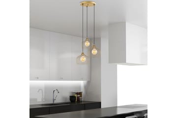 Taklampa Meron Shiny Gold Circle - Guld - Belysning - Lampor & belysning inomhus - Taklampa & takbelysning - Kökslampa & taklampa kök