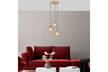 Taklampa Meron Shiny Gold Circle - Guld - Belysning - Lampor & belysning inomhus - Taklampa & takbelysning - Kökslampa & taklampa kök