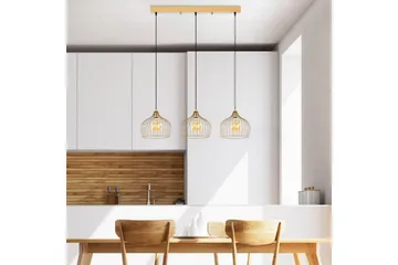 Taklampa Meron Shiny Gold Horizontal - Guld - Belysning - Lampor & belysning inomhus - Taklampa & takbelysning - Kökslampa & taklampa kök