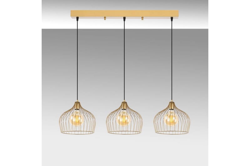 Taklampa Meron Shiny Gold Horizontal - Guld - Belysning - Lampor & belysning inomhus - Taklampa & takbelysning - Kökslampa & taklampa kök