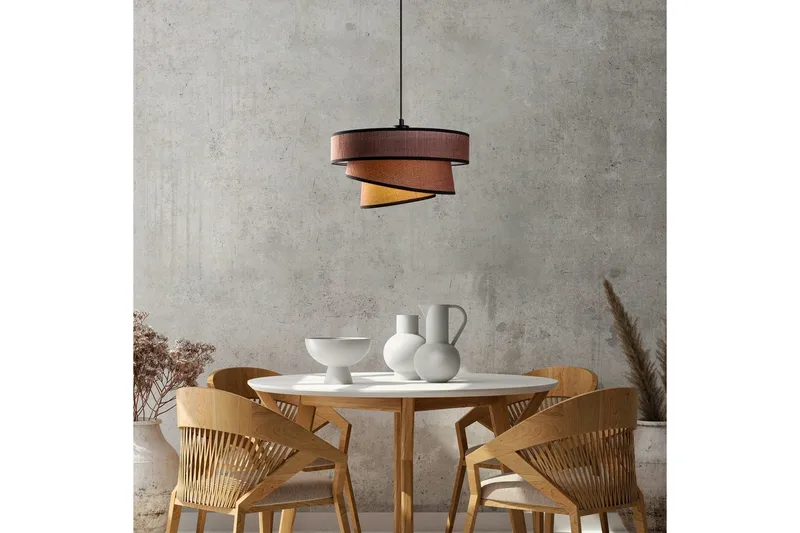 Taklampa Miwako Mörkbrun - Mörkbrun - Belysning - Lampor & belysning inomhus - Taklampa & takbelysning - Kökslampa & taklampa kök