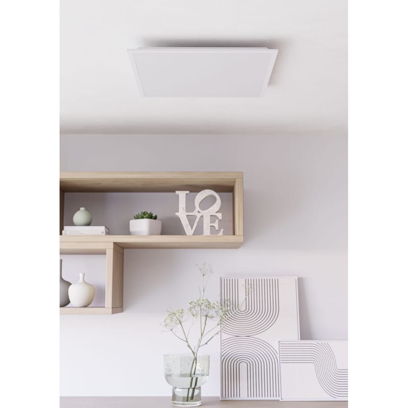 Taklampa Moradillo - Vit, 595x595 mm - Belysning - Lampor & belysning inomhus - Taklampa & takbelysning - Takplafond