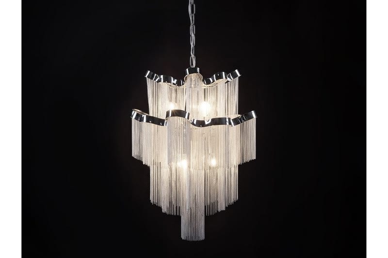 Taklampa Mucone 43 cm - Silver - Taklampa sovrum - Kökslampa & taklampa kök - Hall lampa - Fönsterlampa - Pendellampa & hänglampa - Taklampa vardagsrum - Fönsterlampa hängande - Taklampa & takbelysning