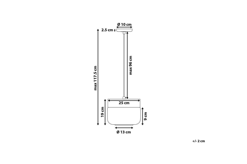 Taklampa Murray 25 cm - Vit - Taklampa sovrum - Kökslampa & taklampa kök - Hall lampa - Fönsterlampa - Pendellampa & hänglampa - Taklampa vardagsrum - Fönsterlampa hängande - Taklampa & takbelysning