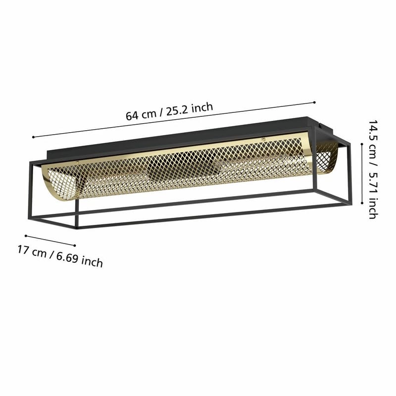 Taklampa Nohales - 17 cm - Belysning - Lampor & belysning inomhus - Taklampa & takbelysning - Takplafond