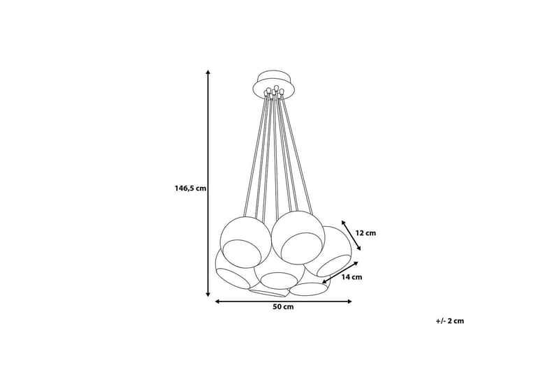 Taklampa Olza 14 cm - Vit - Belysning - Lampor & belysning inomhus - Taklampa & takbelysning - Kökslampa & taklampa kök