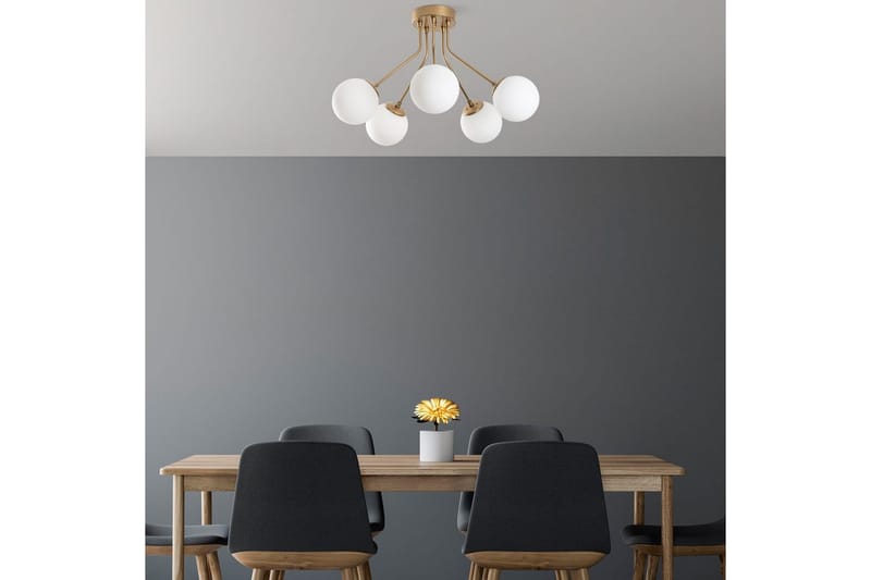 Taklampa Orion Gold - Guld - Belysning - Lampor & belysning inomhus - Taklampa & takbelysning - Takplafond