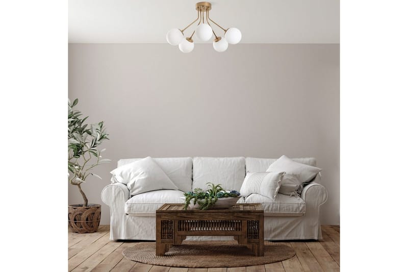 Taklampa Orion Gold - Guld - Belysning - Lampor & belysning inomhus - Taklampa & takbelysning - Takplafond