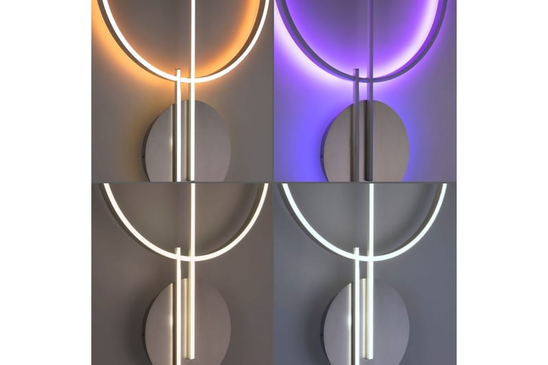 Taklampa Q-Arkoa - 60x6x115 cm - Belysning - Lampor & belysning inomhus - Taklampa & takbelysning - Takplafond