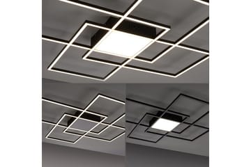 Taklampa Q-Asmin - 80x6x80 cm - Belysning - Lampor & belysning inomhus - Taklampa & takbelysning - Takplafond
