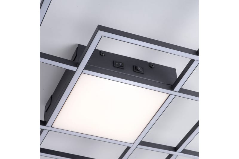 Taklampa Q-Asmin - 80x6x80 cm - Belysning - Lampor & belysning inomhus - Taklampa & takbelysning - Takplafond