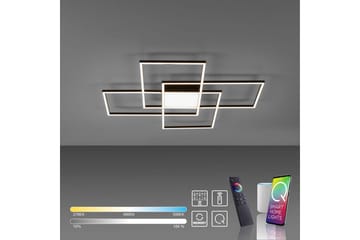 Taklampa Q-Asmin - 80x6x80 cm - Belysning - Lampor & belysning inomhus - Taklampa & takbelysning - Takplafond