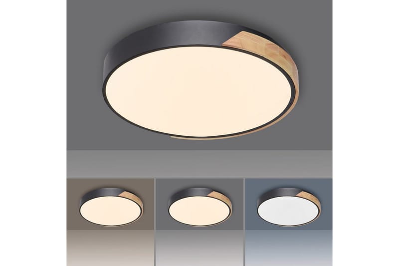 Taklampa Q-Bila - 52x7x51 cm - Belysning - Lampor & belysning inomhus - Taklampa & takbelysning - Takplafond