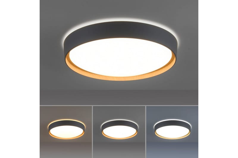 Taklampa Q-Emilia - 50x12x50 cm - Belysning - Lampor & belysning inomhus - Taklampa & takbelysning - Takplafond