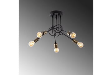 Taklampa Ranju Svart / Antik Fem Soklar - Fem Soklar - Belysning - Lampor & belysning inomhus - Taklampa & takbelysning - Kökslampa & taklampa kök